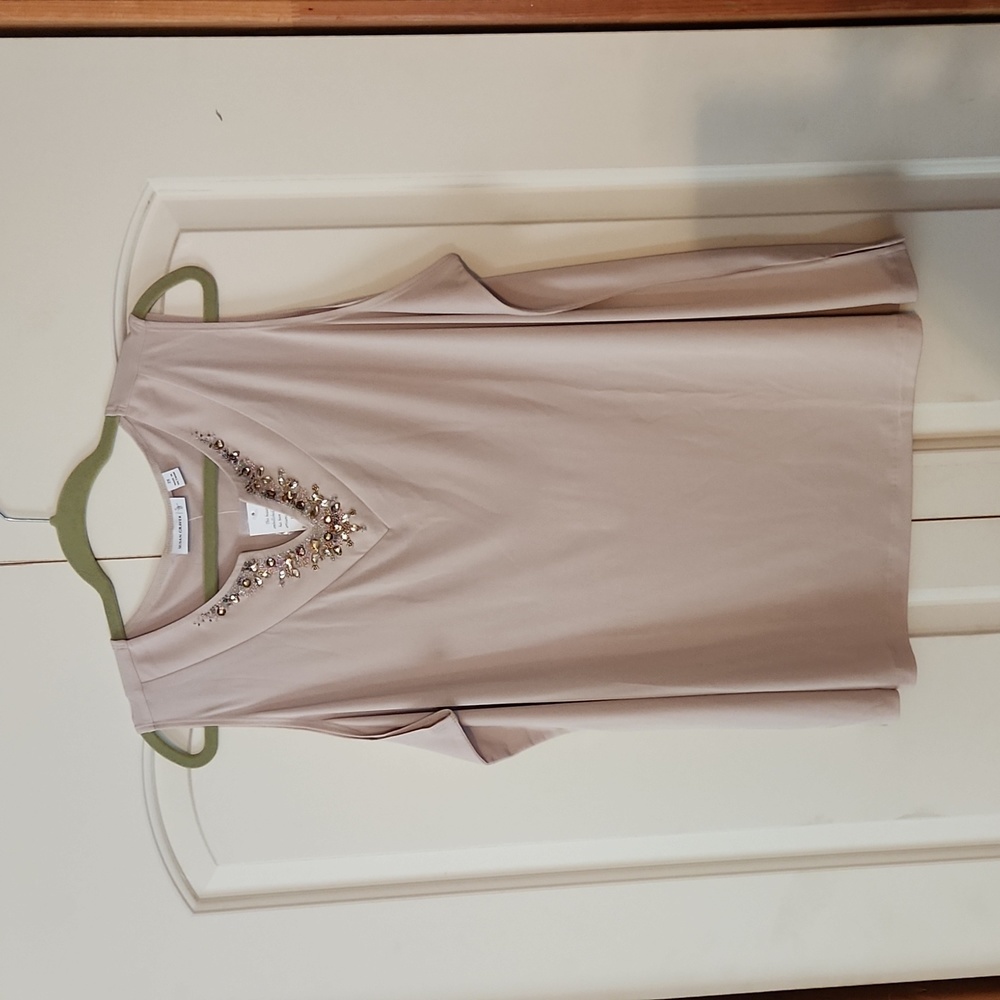 COPY - NWT Susan Graver Beaded Sleeveless Top Size 2X